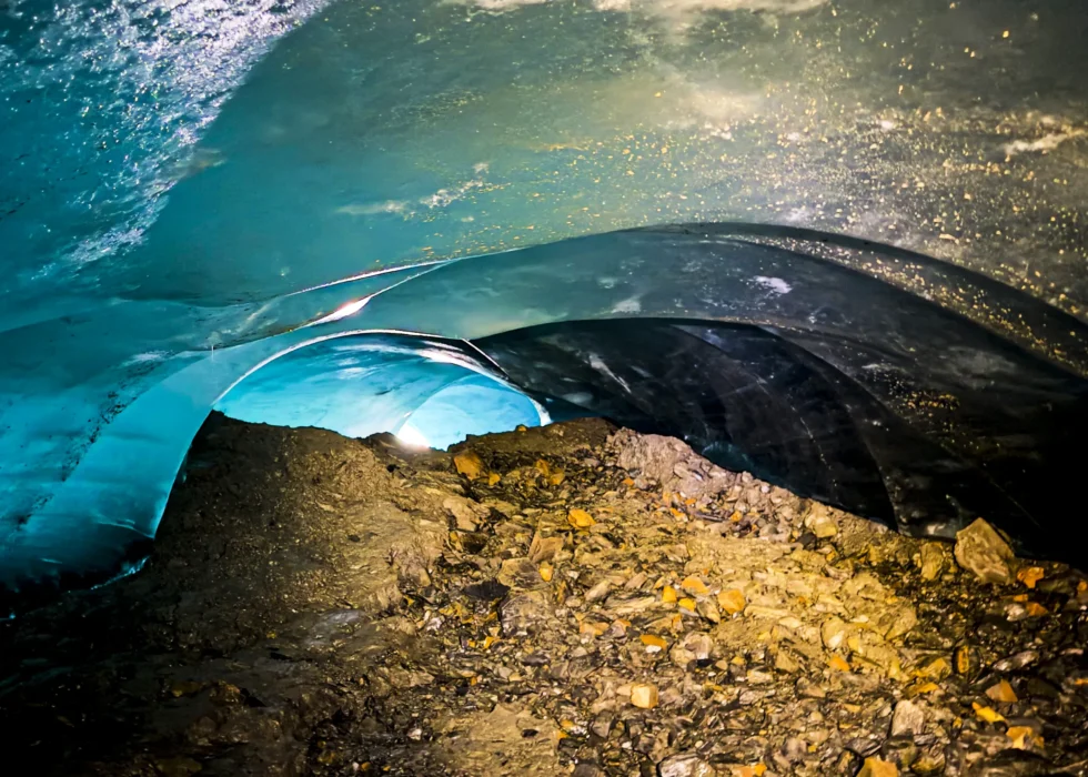 See the amazing ice tunnels on the Quelccaya Glacier Group Day Tour.